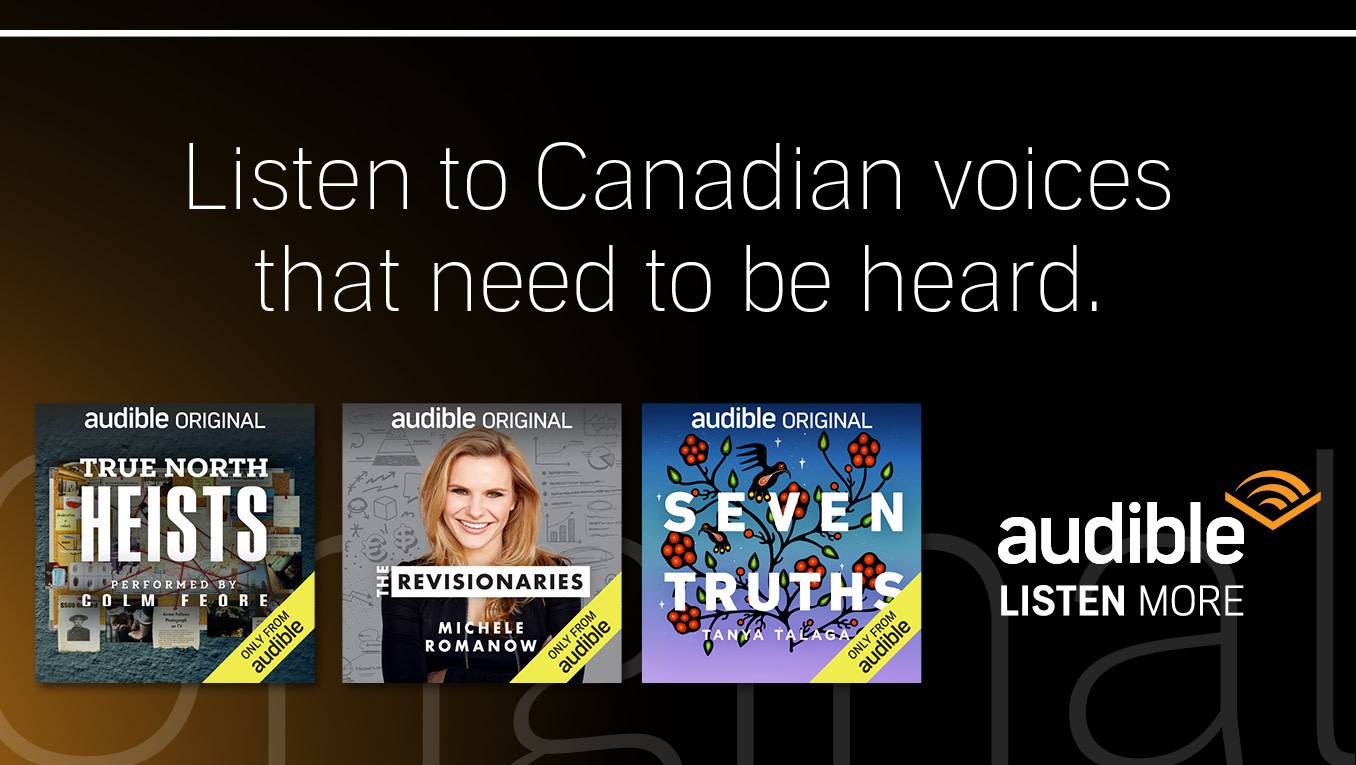 Canadian Audible Originals For Your Next Listen Experience
