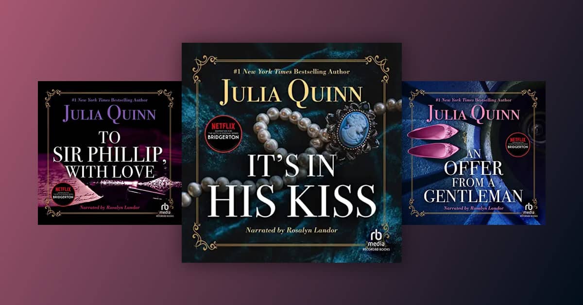 The Bridgertons Audiobooks in Chronological Order